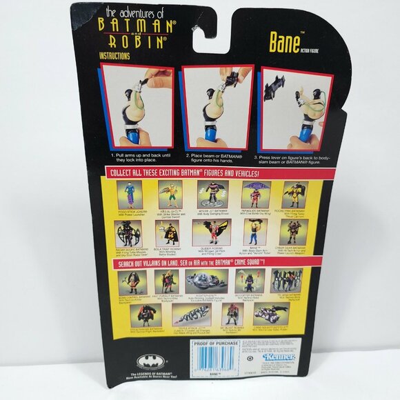 Bane Adventures of Batman And Robin Villain Animated Series Action Figure Kenner - Picture 4 of 6